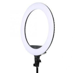 رینگ لایت  حرفه‌ای مدل BK416 Ring light :‌دارای دهانه 45 سانتی‌متری، دارای دمای نور 3200 تا 5500 کلوین، قابلیت تنظیم نور، مجهز به پورت USB، مناسب برای عکاسی از سوژه‌های کلوز-آپ مثل عکاسی پرتره، سلفی و عکاسی ماکرو.